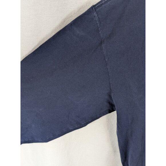 Y2k JanSport Villanova Wildcats Long Sleeve T-Shirt Blue Men's Size XL - Picture 6 of 12